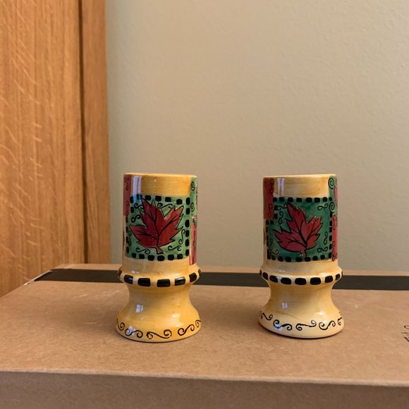 Other - SIENNA BLOSSOM SALT & PEPPER SHAKERS